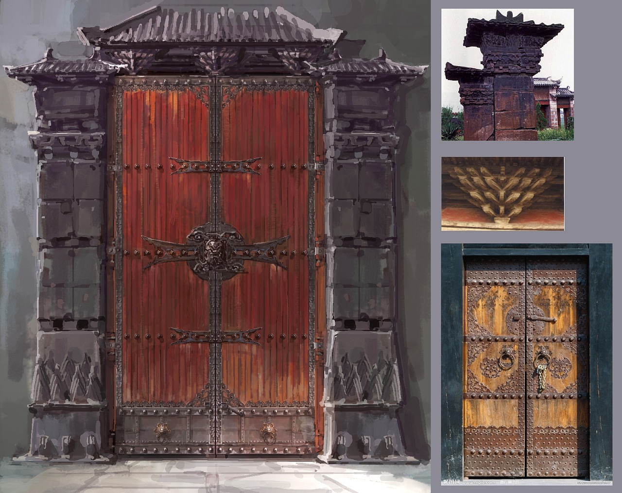 在网易给《天谕》做的一些概念设计|插画|游戏原画|陆大卫 - 原创作品