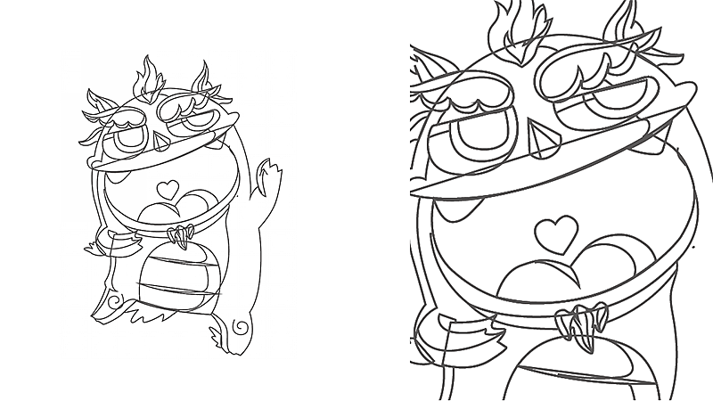 餐饮品牌VI设计-好食冒 餐饮IP设计