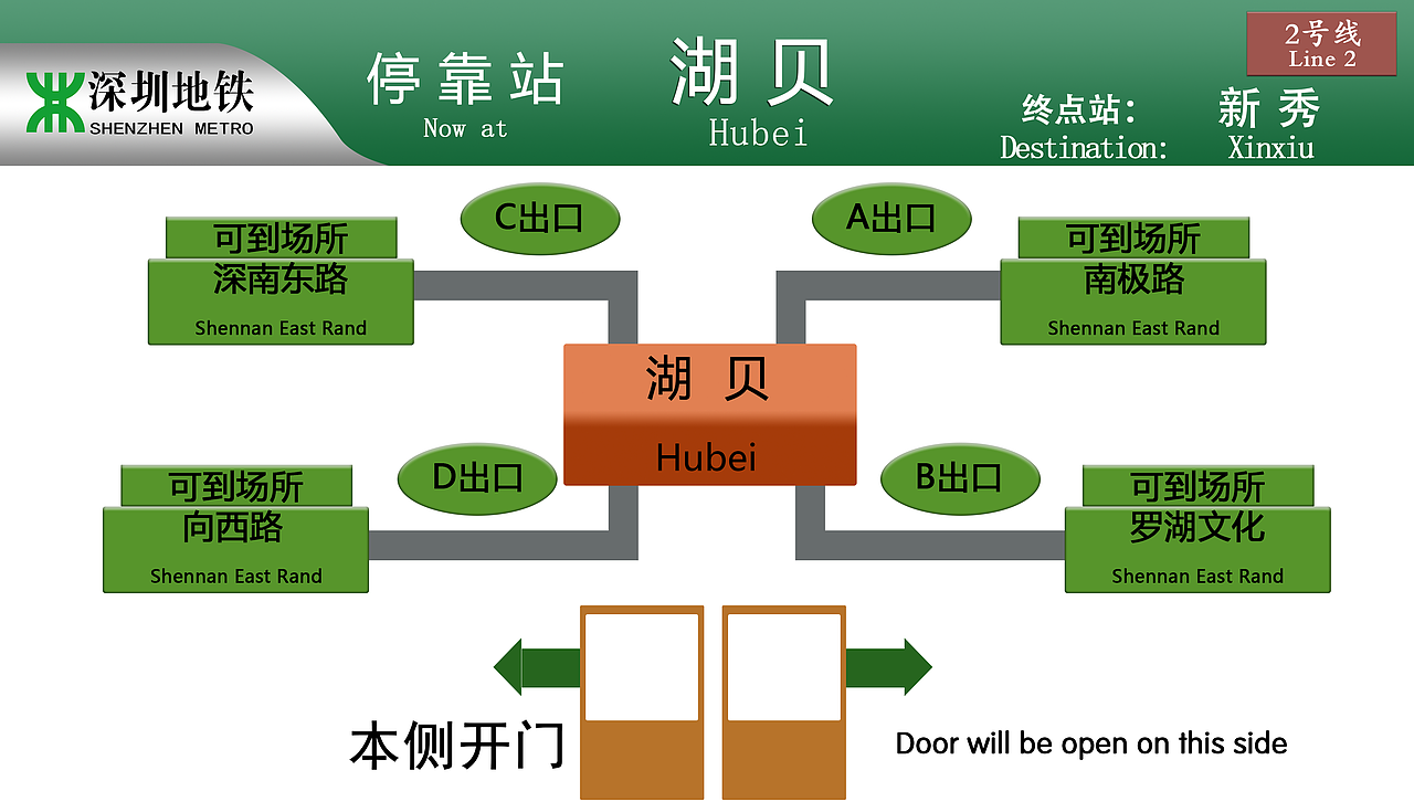 深圳地铁二号线（图ZMjAxOTQ3Mzk2） - APP界面 - 站酷设计师芦柑s原创素材 - 站酷ZCOOL