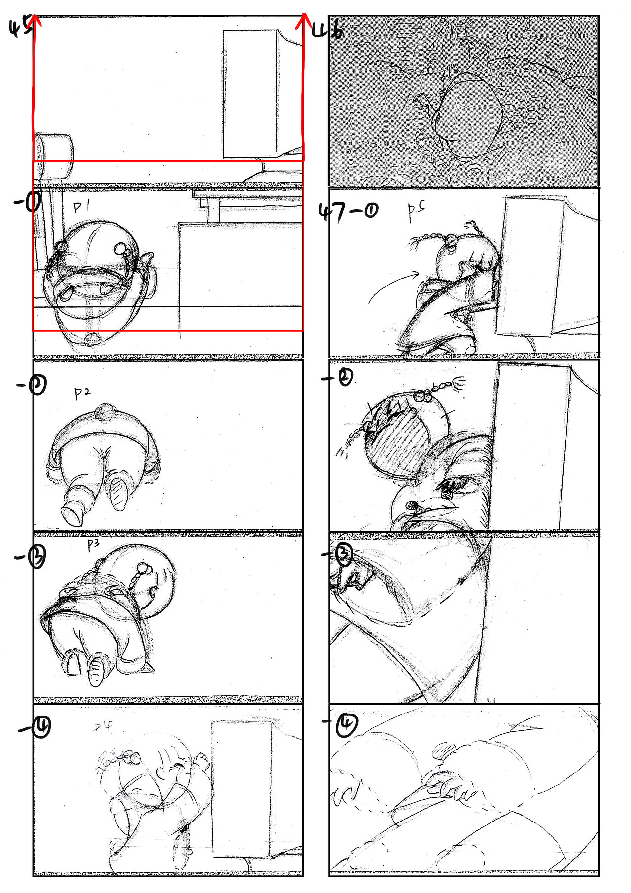 原创动画分镜《给我一点时间》
