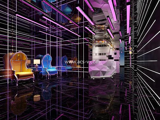 璀璨的都市迷情-M2-LOUNGE米图音乐餐厅设计