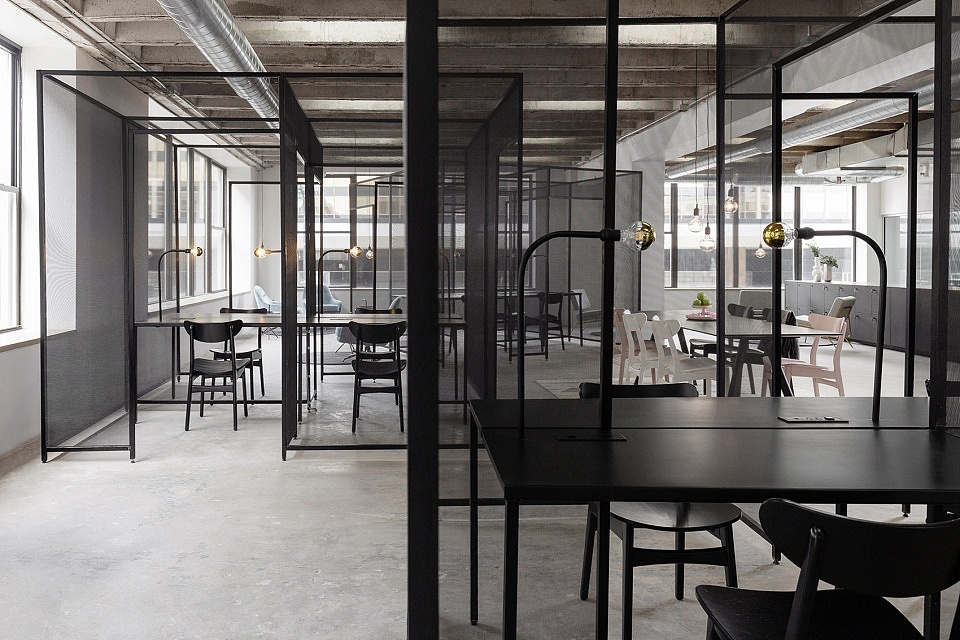 建筑设计公司办公室办公区装修