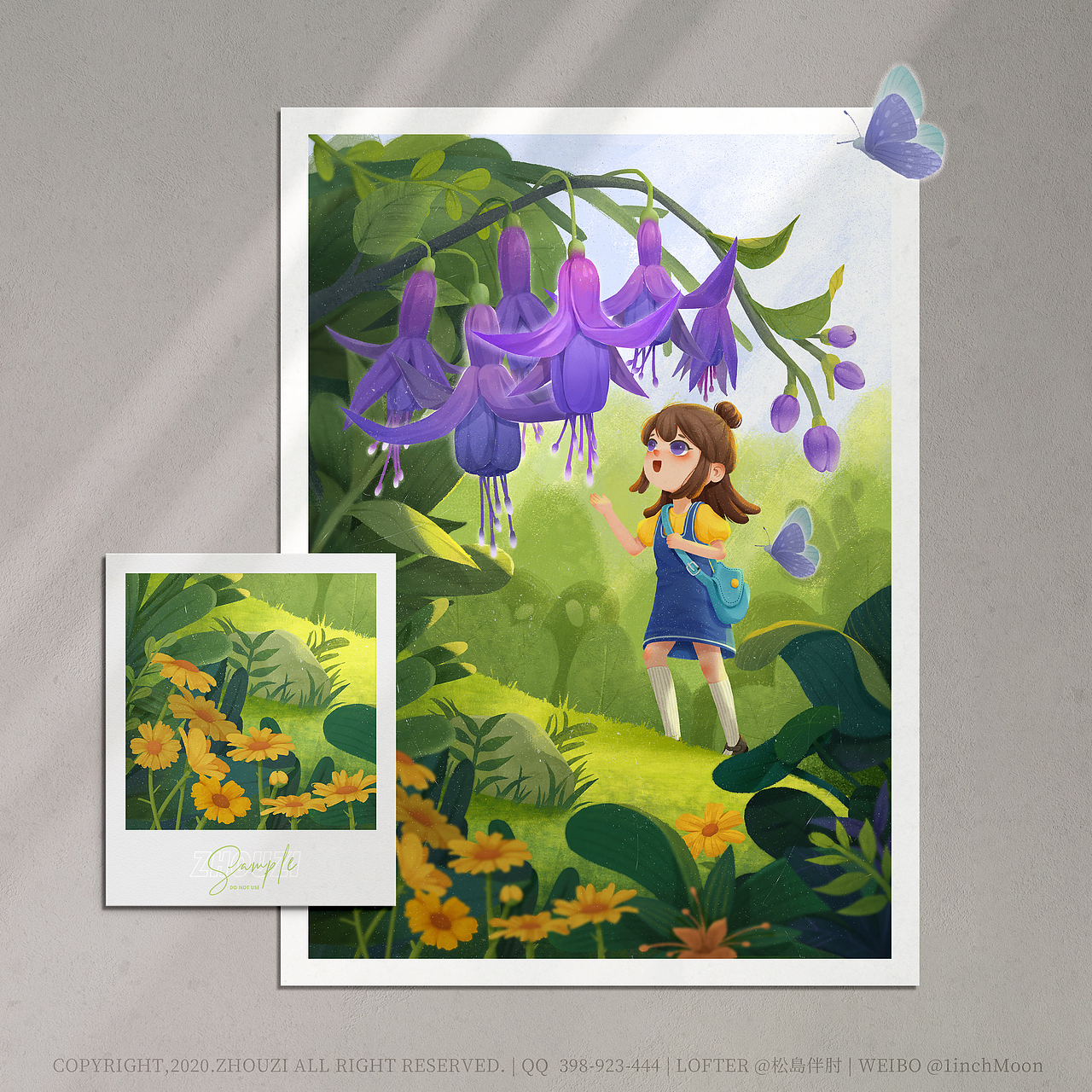 画一张夏天的感觉（图ZMjIwNjA2Mzgw） - 儿童插画 - 站酷设计师肘子凉凉原创素材 - 站酷ZCOOL