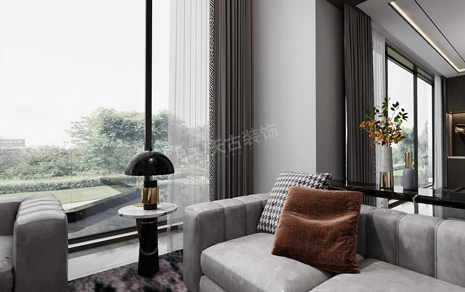 万科十七英里装修改造方案,轻奢风格双拼别墅设计图（图ZMjg0NjgzMDAw） - 家装设计 - 站酷设计师天古装饰设计师T原创素材 - 站酷ZCOOL