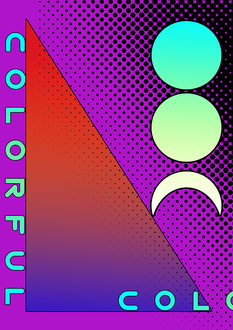 孟菲斯风格 - 原创作品 - 站酷(zcool)