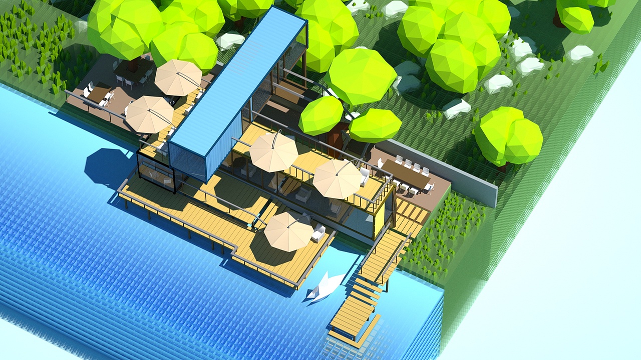 Lowpoly-环境动效