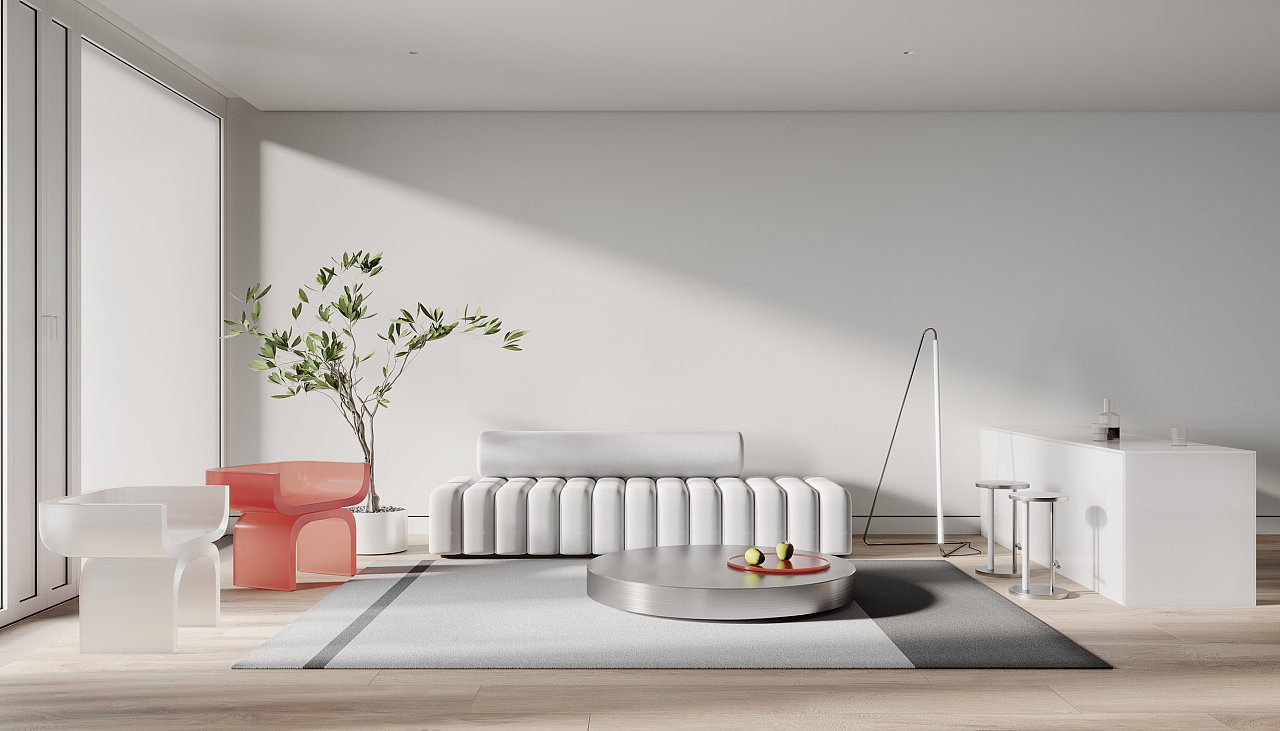 极简概念设计,愈宁静愈高级