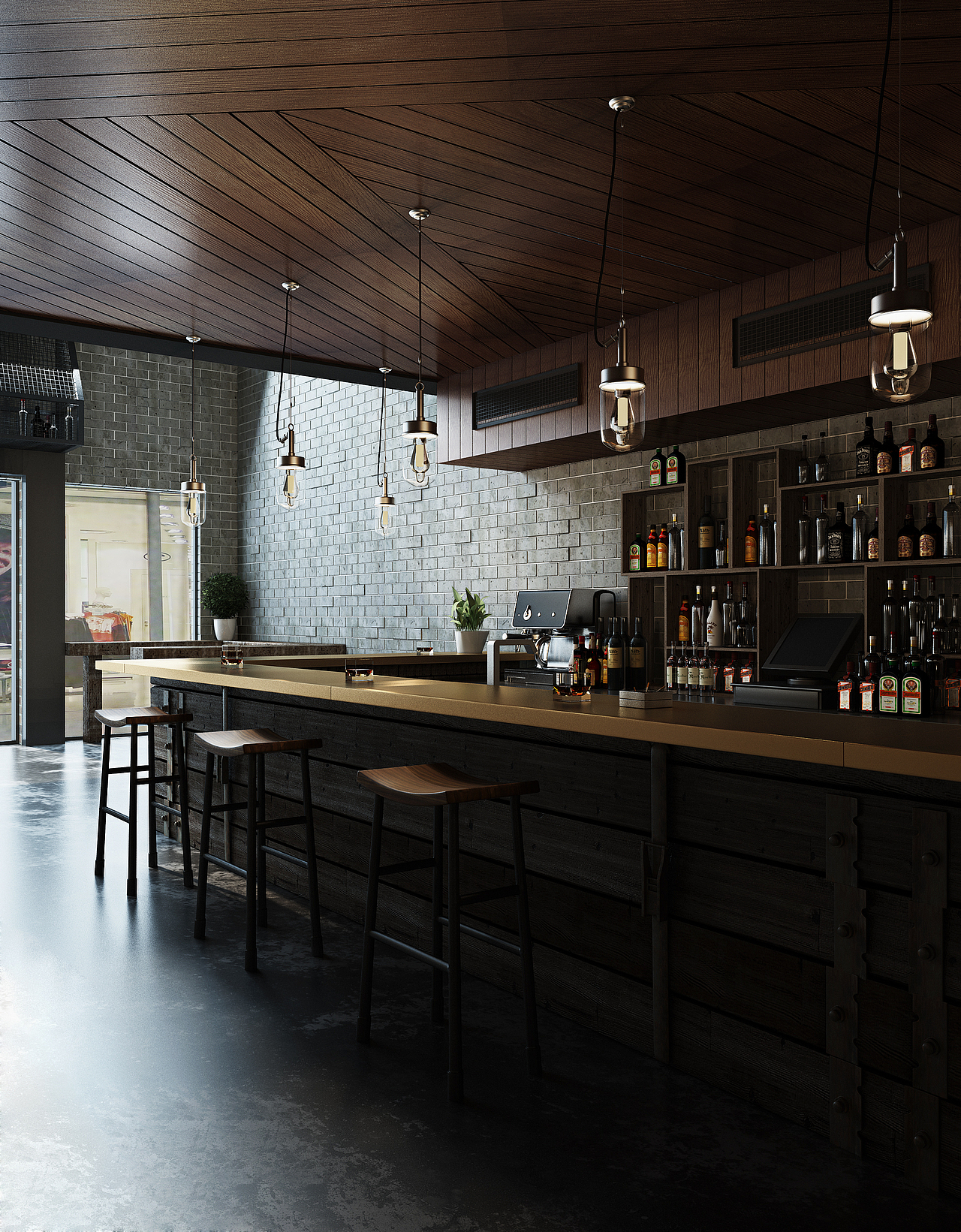 休闲吧台（图ZMjA4NjExOTI=） - 家装设计 - 站酷设计师李璨傑JackLee原创素材 - 站酷ZCOOL