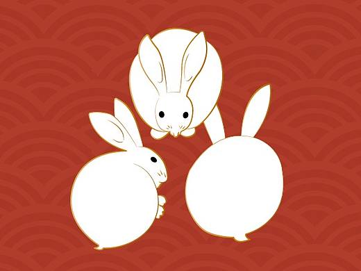 平面——“花好月圆 莫沫相伴”（个人主页-ZNTQyMzg5MjA=） - 宣传物料 - 站酷设计师die_Luft原创素材 - 站酷ZCOOL