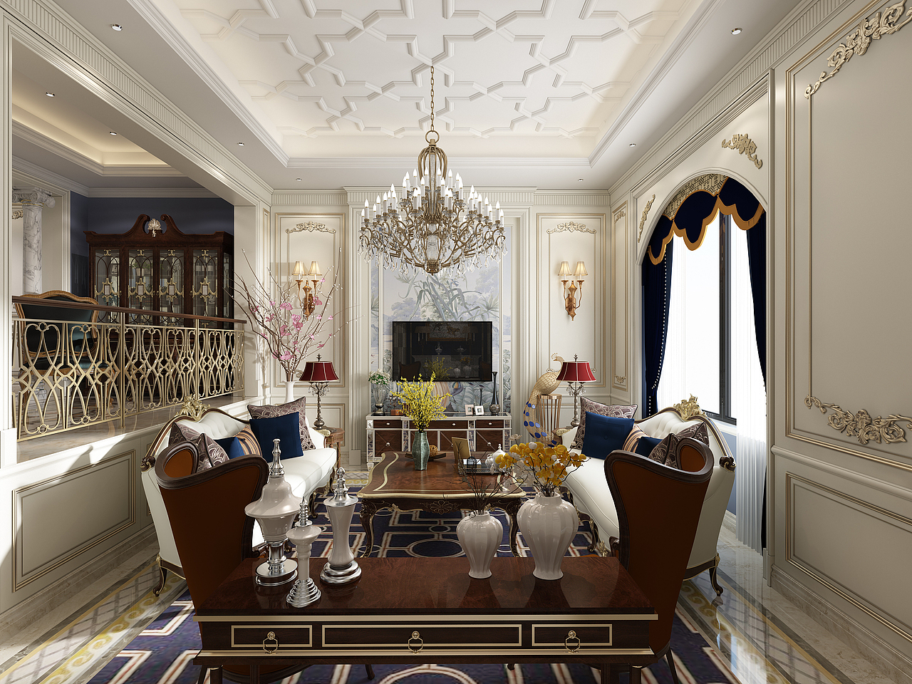 法式（图ZODE3MDQyNDQ=） - 家装设计 - 站酷设计师李轧扎原创素材 - 站酷ZCOOL