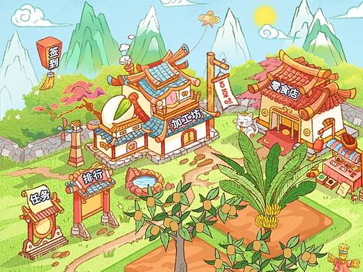“百草味”天猫旗舰店庄园游戏