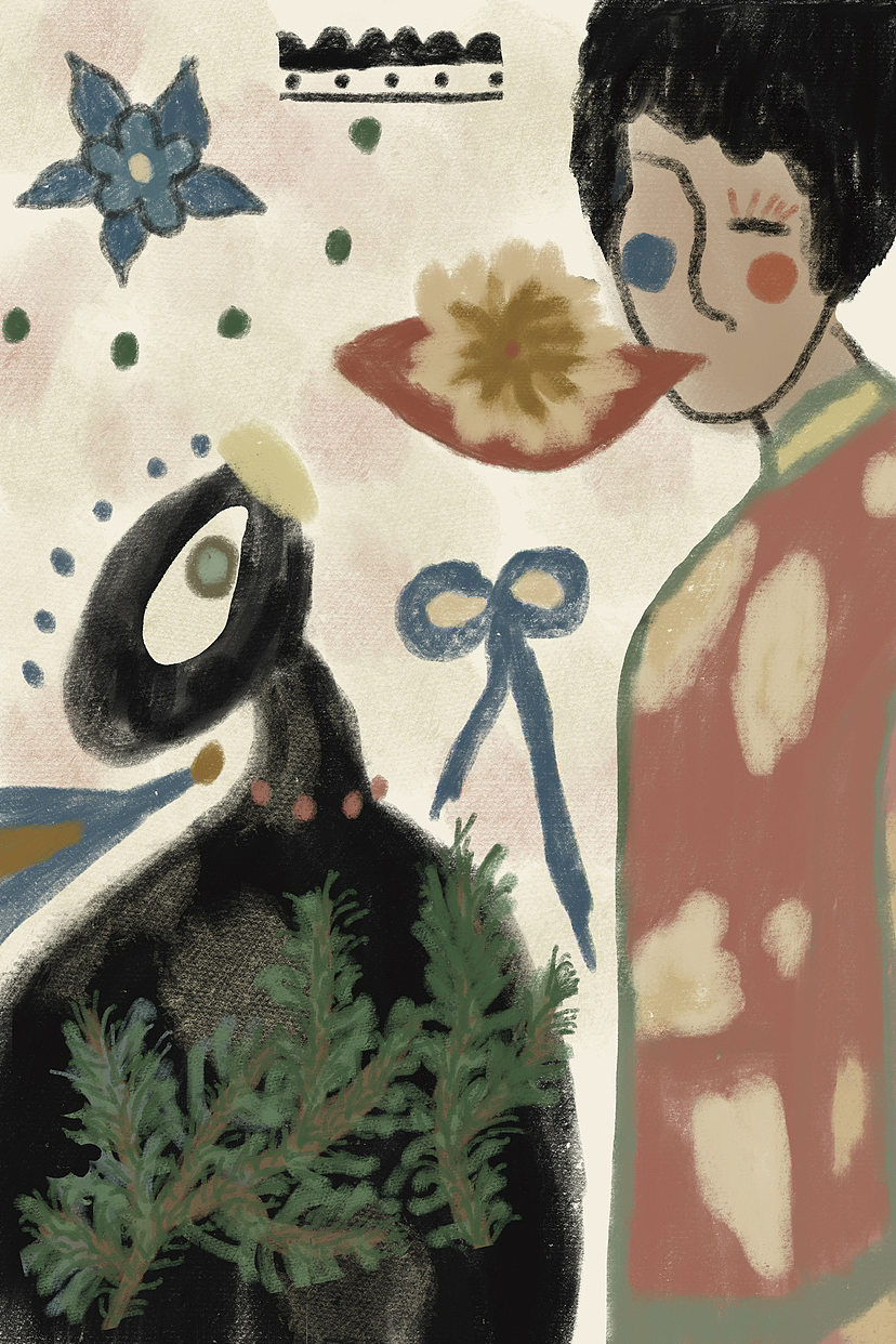 原创场景插画合集 | 像电影一样去生活
