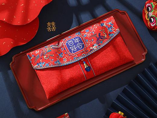 喜绣红包合集「国潮婚品系列 | 布艺红包 ✖ 喜尚摄影 