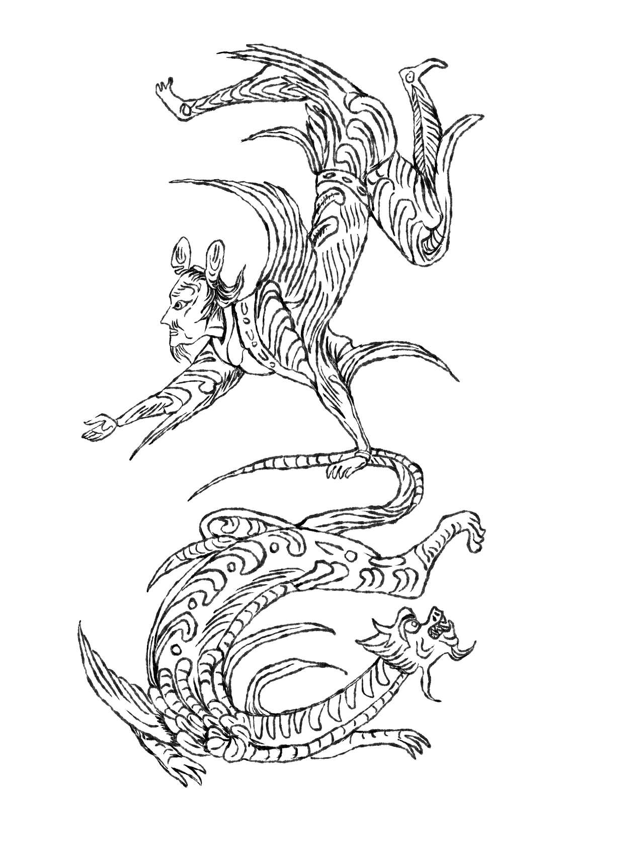 马王堆升天图复原(未细化 )