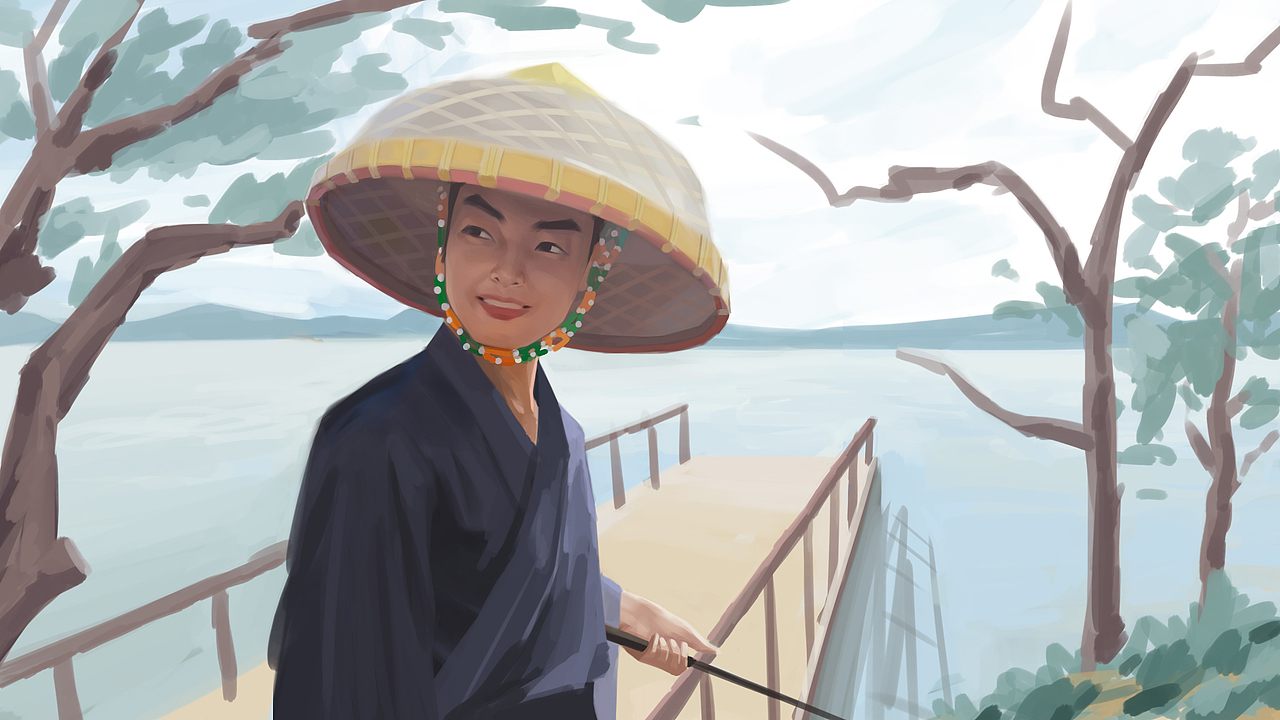 钓鱼（图ZMjg5NzY5MTA0） - 创作习作 - 站酷设计师aszzz原创素材 - 站酷ZCOOL