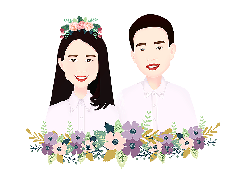 结婚照（图ZOTk2Mjk1MzY=） - 创作习作 - 站酷设计师1103hei原创素材 - 站酷ZCOOL