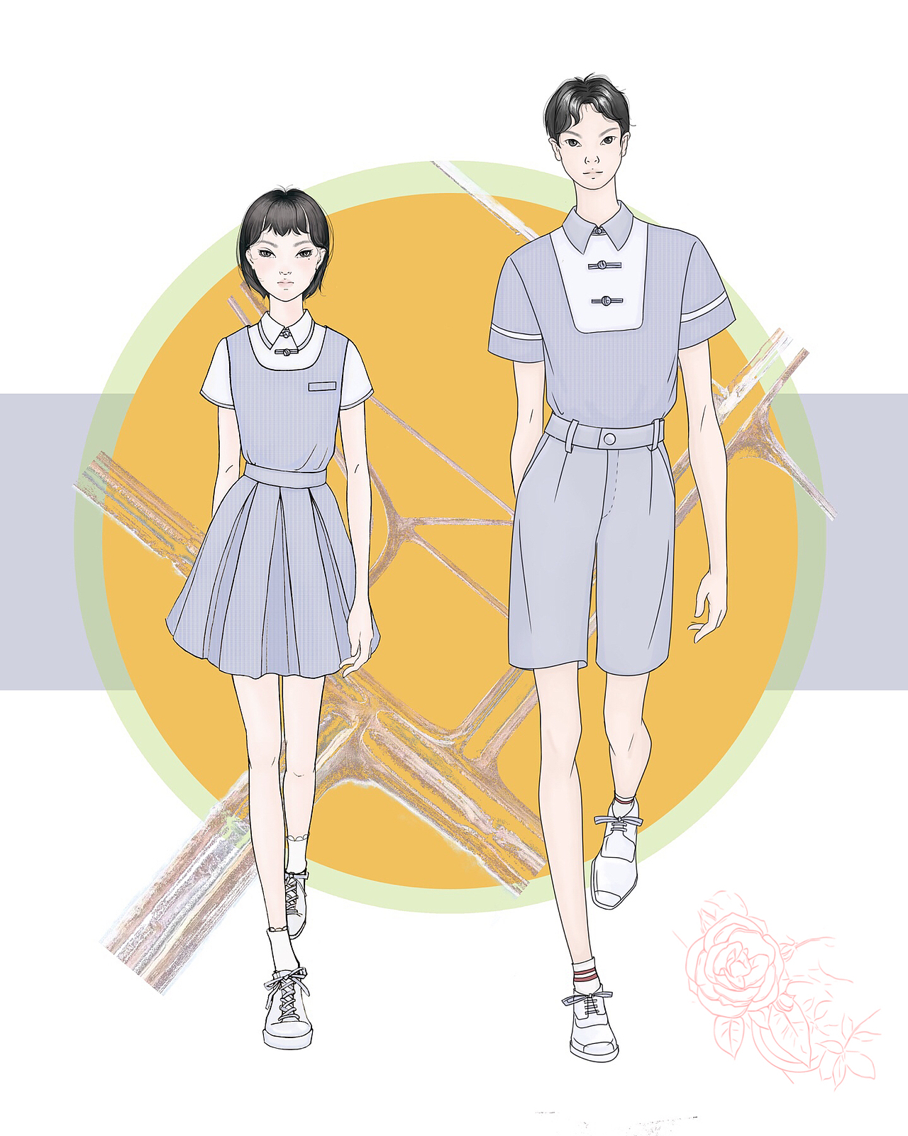 华杰杯-校服设计（图ZMjA3NDAxNzg4） - 其他服装 - 站酷设计师三九零原创素材 - 站酷ZCOOL