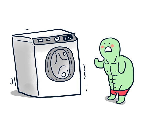 小乌龟买了洗衣机