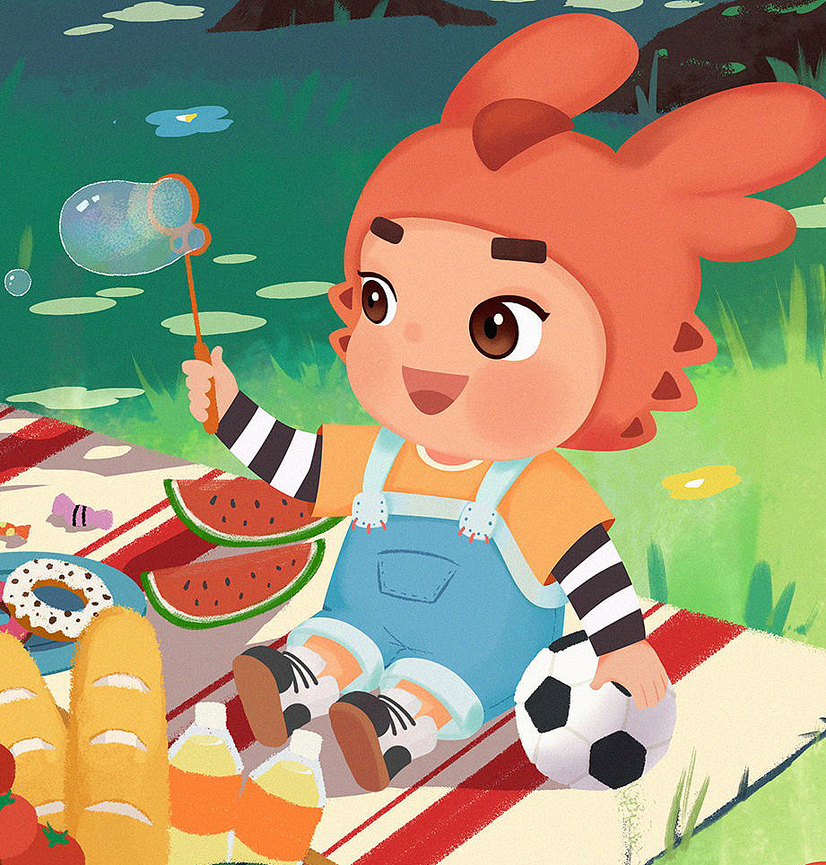 4月末和五月初接的一些測(cè)試（圖ZMjA1NTY1NzM2） - 兒童插畫(huà) - 站酷設(shè)計(jì)師公子無(wú)狀態(tài)原創(chuàng)素材 - 站酷ZCOOL