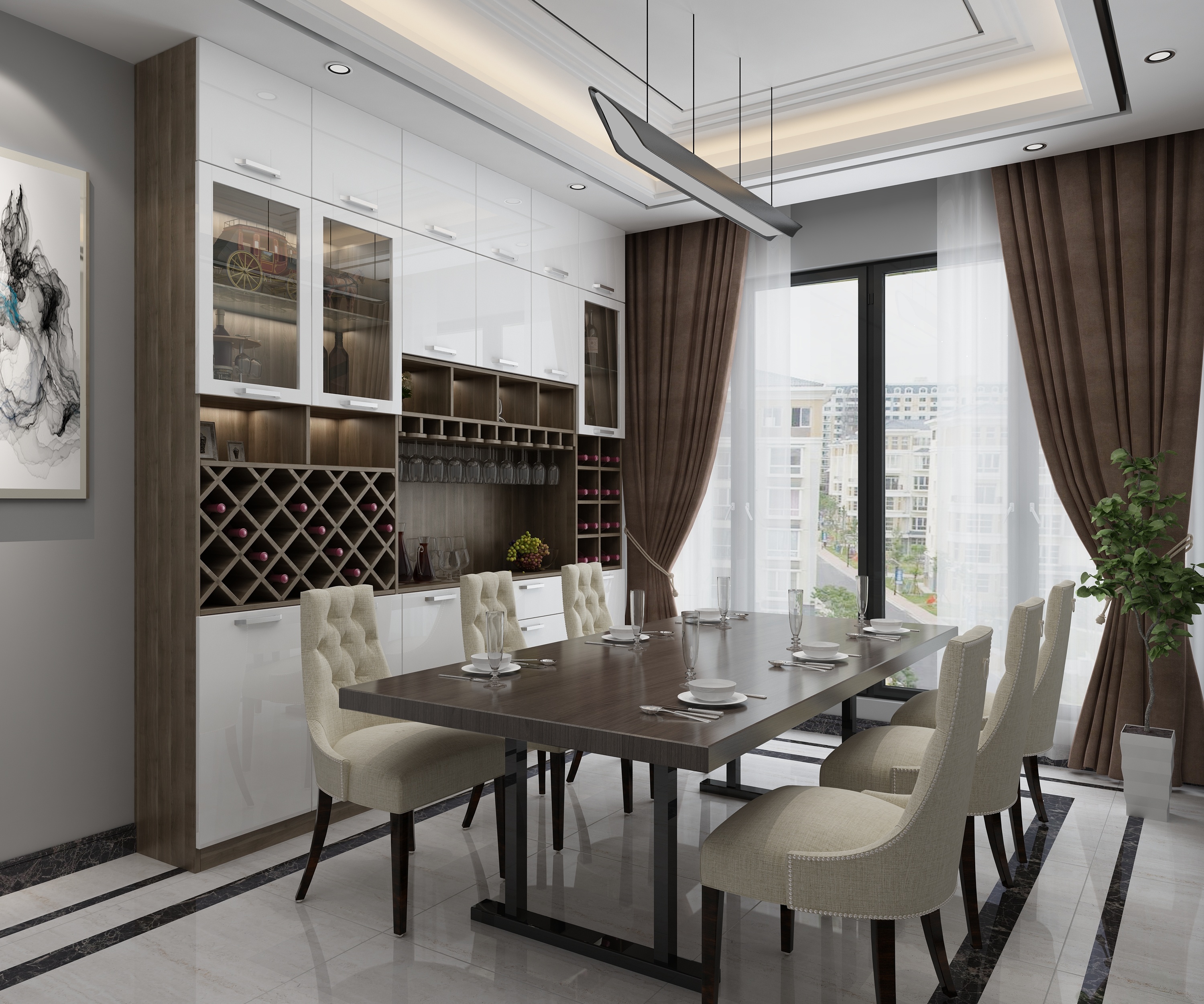 酒柜|空间|家装设计|rlddu - 原创作品 - 站酷 (zcool)