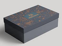 鞋盒手提袋设计