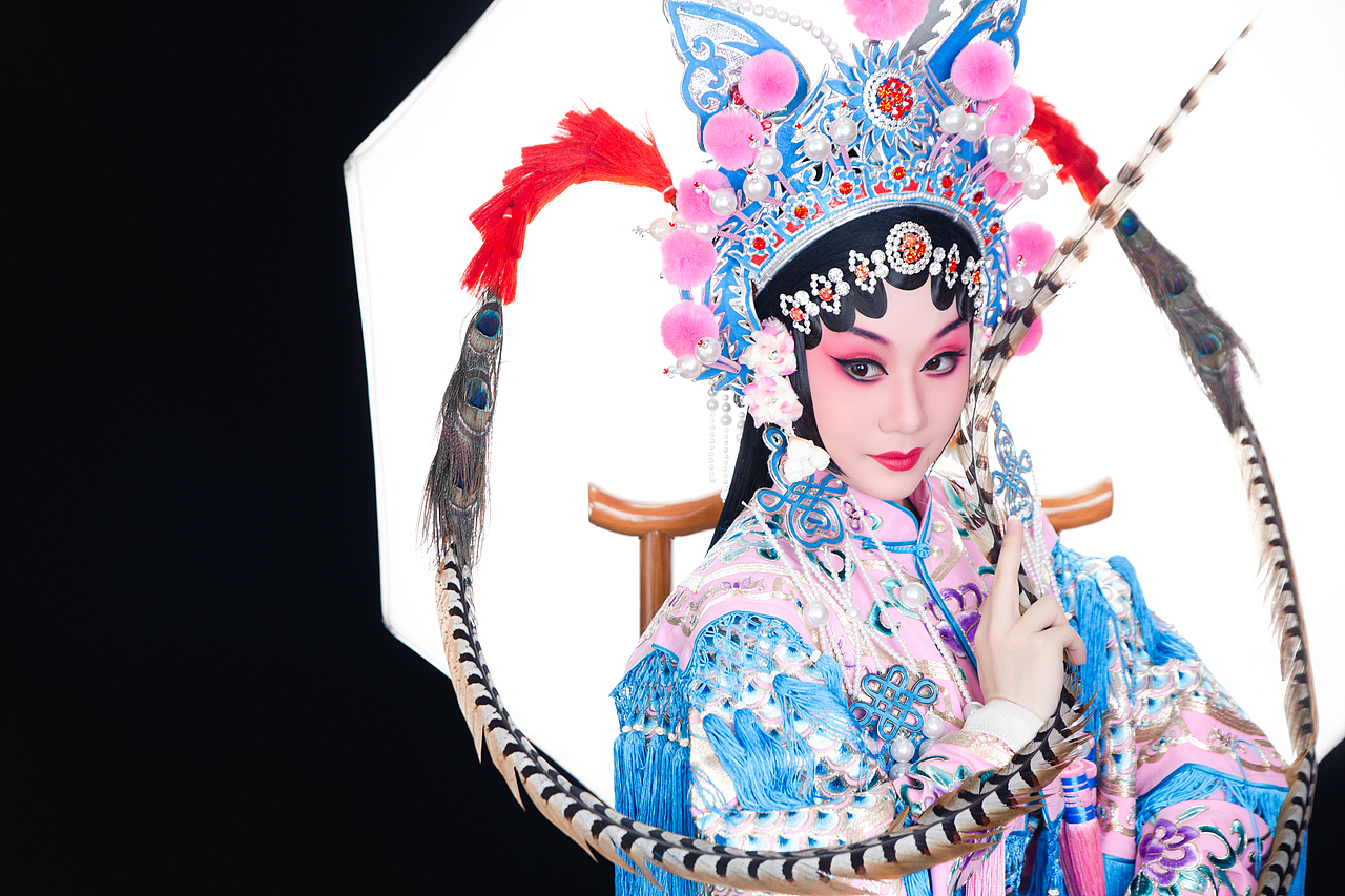 京剧写真 《扈三娘》