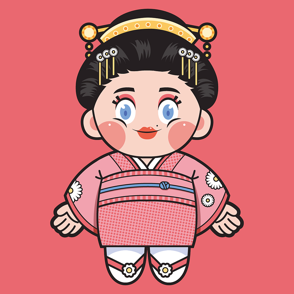 你好，我是小胖墩 插画（图ZMjM3NTcwNzAw） - 创作习作 - 站酷设计师十五0原创素材 - 站酷ZCOOL