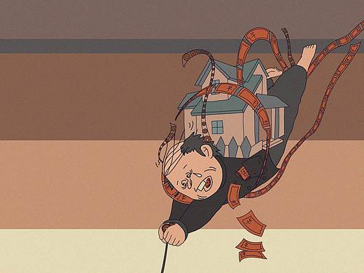 《风筝》廉政漫画创作