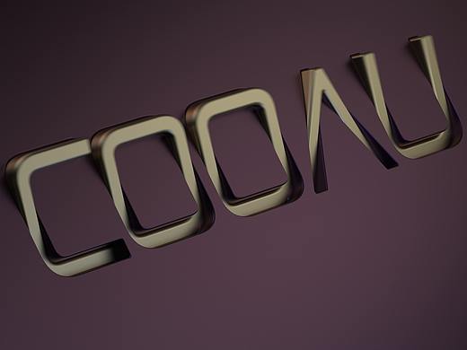 COOAU logo模型演绎 keyshot动画视频（个人主页-ZMzc5Njk3ODQ=） - 动画/影视 - 站酷设计师一惊视觉原创素材 - 站酷ZCOOL