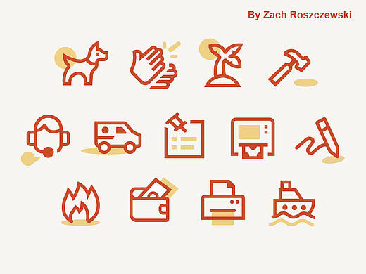 21天圖形挑戰(zhàn)～day03初級線面圖標(biāo)（個人主頁-ZMzU3Njc4MDQ=） - 圖標(biāo) - 站酷設(shè)計(jì)師Feriha原創(chuàng)素材 - 站酷ZCOOL