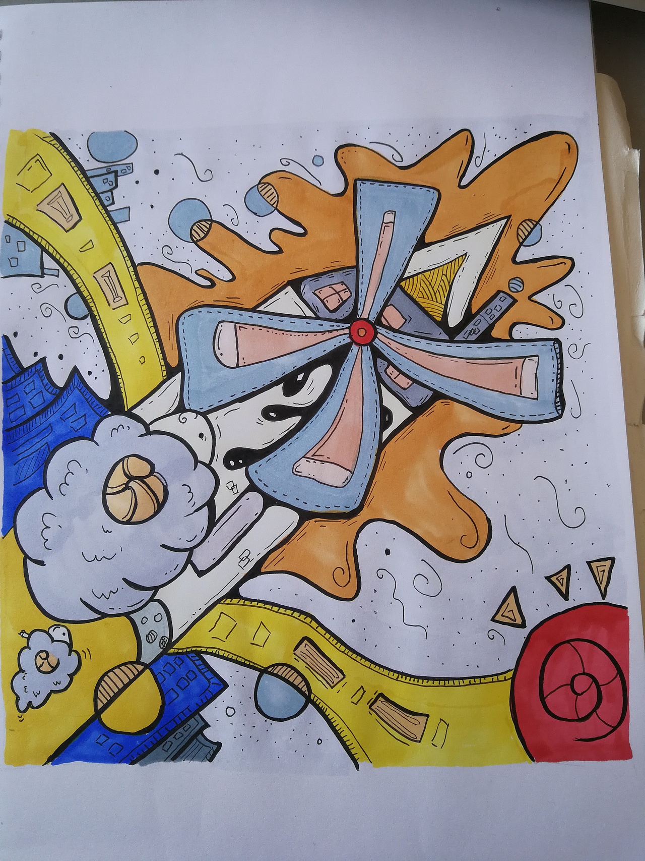 彩色装饰画临摹（图ZMTkxMjEyOTQ0） - 创作习作 - 站酷设计师6小宝9原创素材 - 站酷ZCOOL