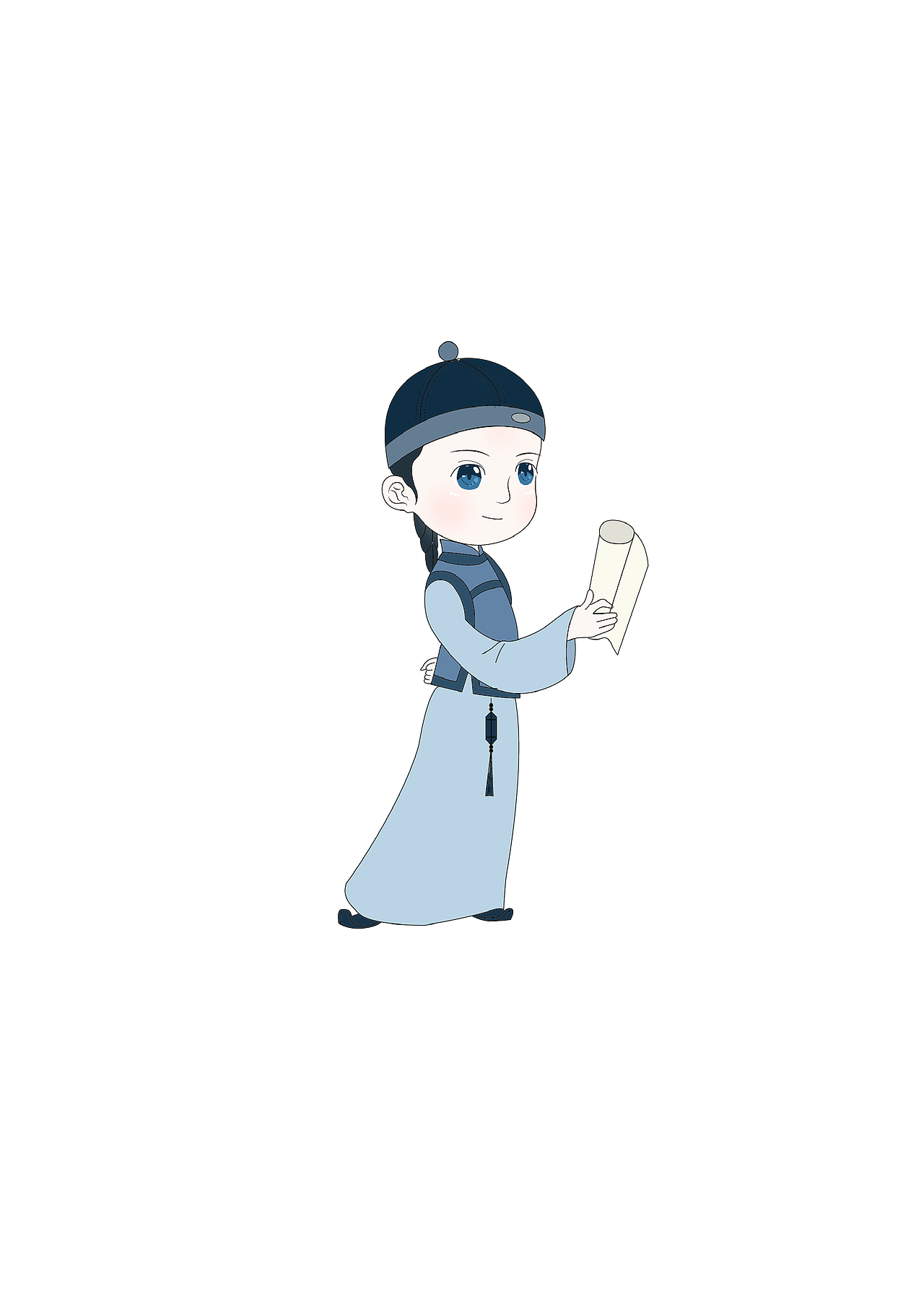 绍兴师爷（图ZMjg1Mjc4NzY0） - 商业插画 - 站酷设计师揉眼睛的猫咪原创素材 - 站酷ZCOOL