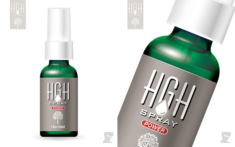 人类生长素喷雾剂包装设计--老美的东东（图ZMjcxNDAxNg==） - 包装 - 站酷设计师育亨宾宾原创素材 - 站酷ZCOOL