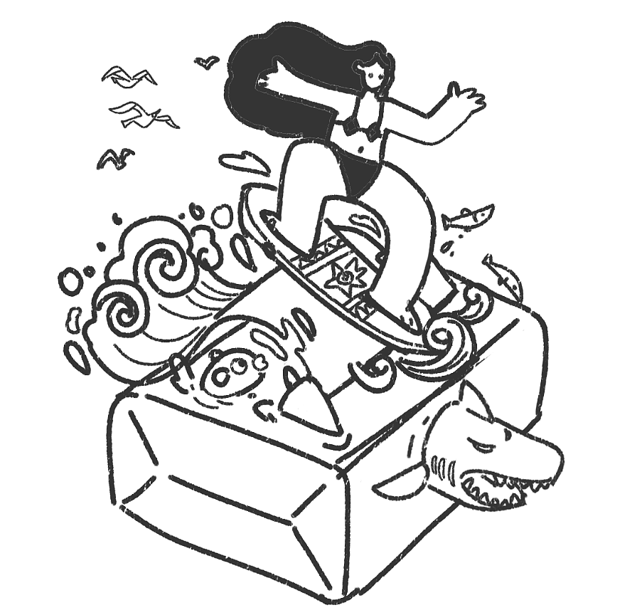女孩奇旅（图ZMjU1MDA0NTM2） - 商业插画 - 站酷设计师弈大师原创素材 - 站酷ZCOOL