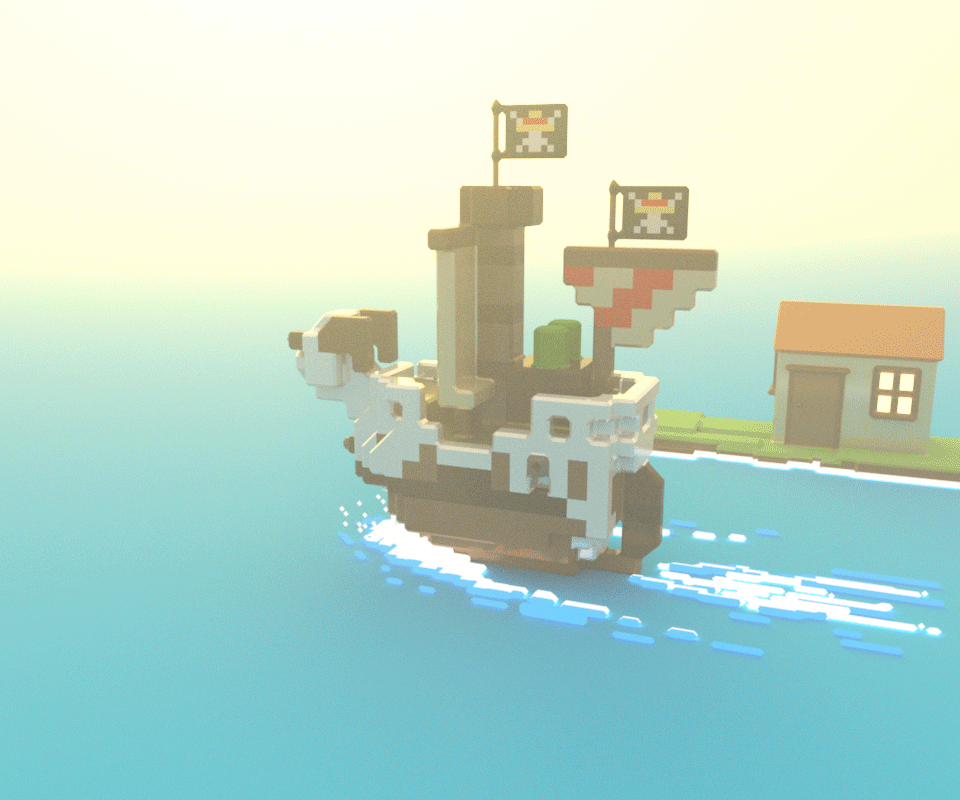 magicavoxel／梅丽号（图ZNzExMzM1OTY=） - 场景 - 站酷设计师carrie_kyo原创素材 - 站酷ZCOOL