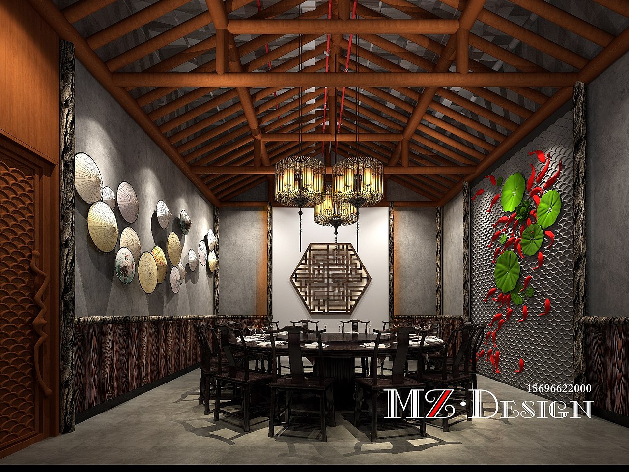 中餐厅江湖菜设计装修