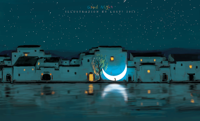 孤单星球系列（图ZMTAwMDM2MzI=） - 商业插画 - 站酷设计师lost7原创素材 - 站酷ZCOOL