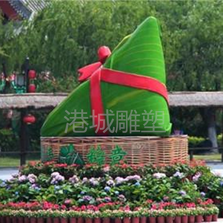 端午节习俗广场商场仿真食品玻璃钢粽子雕塑定制哪家好（图ZMjQ4MDQwNzE2） - 雕塑 - 站酷设计师深圳港城雕塑原创素材 - 站酷ZCOOL