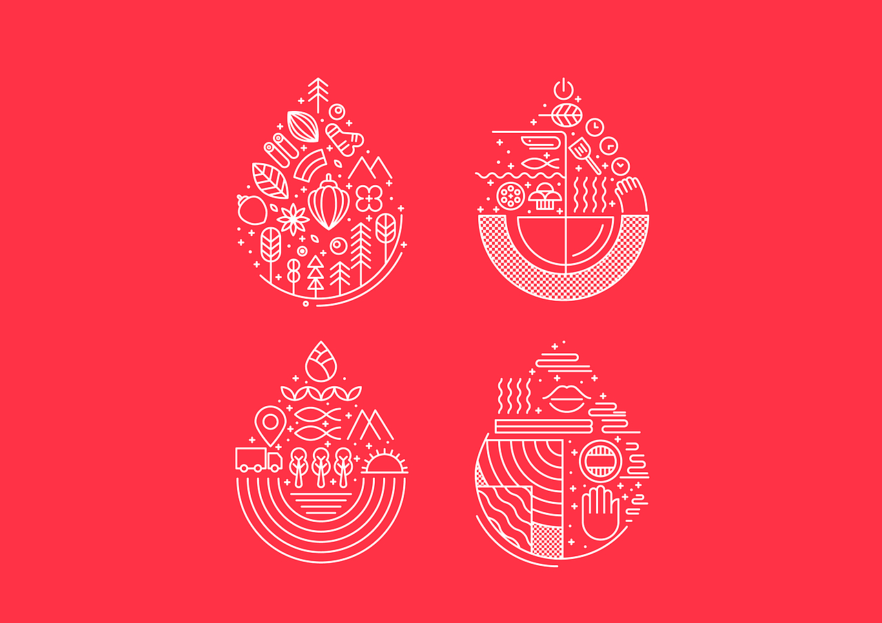 川成元-麻辣香锅品牌设计升级\ 海纳百川、精华汇聚（图ZMTkzNTYwMDE2） - 品牌 - 站酷设计师斐也品牌设计原创素材 - 站酷ZCOOL