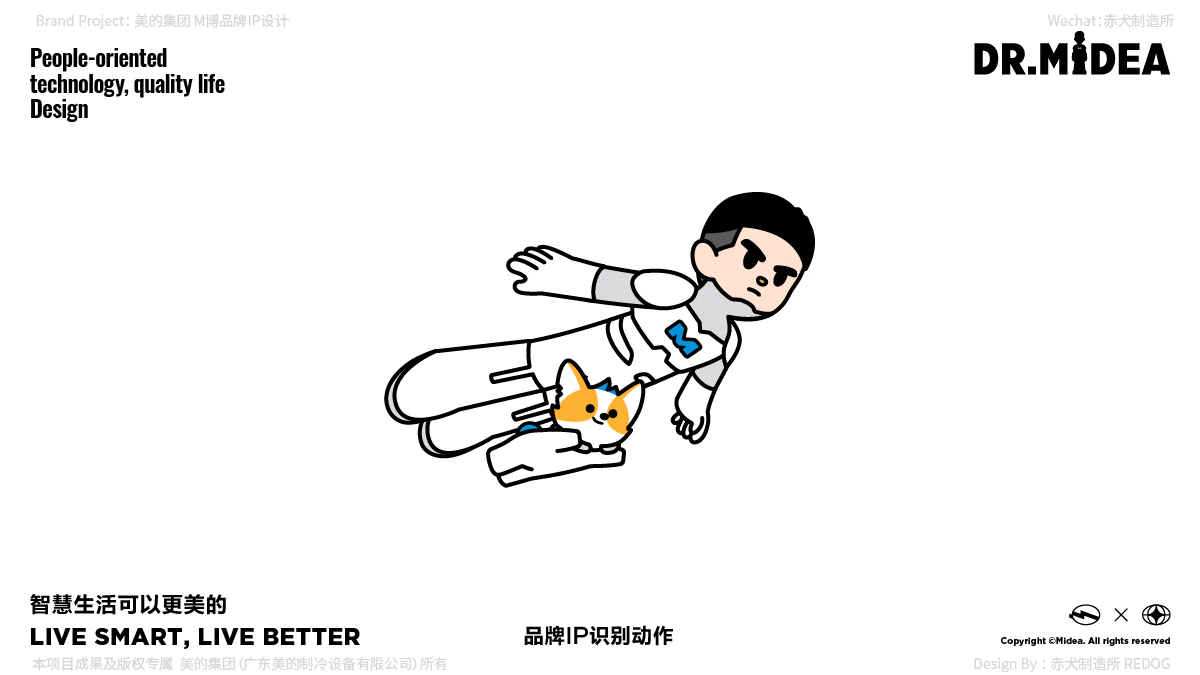 美的集团品牌IP体系-M博DR.MIDEA(图ZMjc0NDcyMjMy) - 品牌 - 站酷设计师赤犬制造所REDOG原创素材 - 站酷ZCOOL