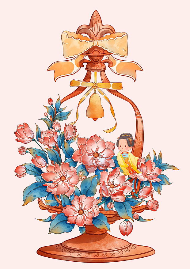 花 装饰（图ZMzI1MzA2OTg4） - 商业插画 - 站酷设计师米粟原创素材 - 站酷ZCOOL