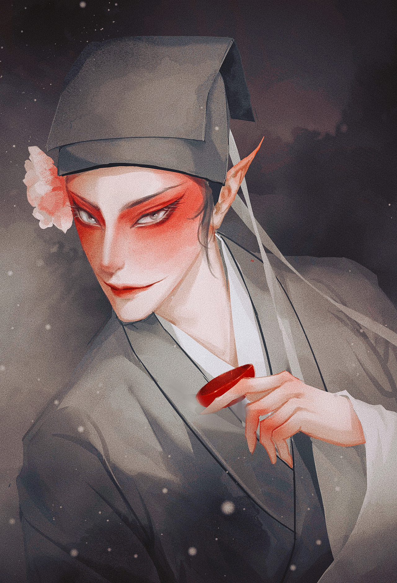 狐狸书生（图ZMzI4MzYwNTM2） - 创作习作 - 站酷设计师魍魉一梦原创素材 - 站酷ZCOOL