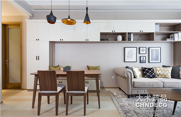 小户型必看装修案例—阳光米娅75㎡