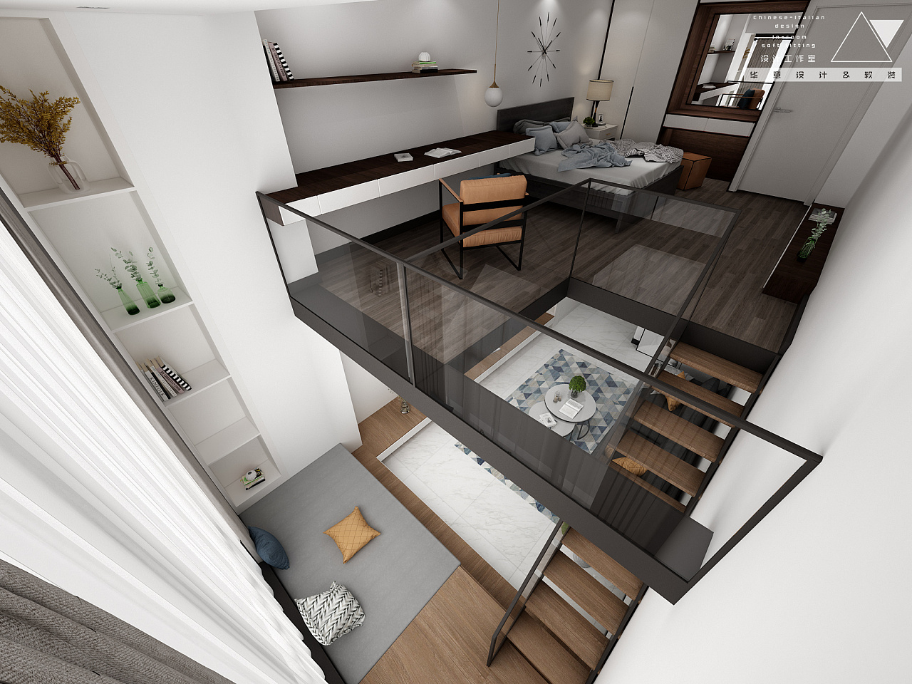 济宁·永基城·loft设计方案(不同颜色对比)