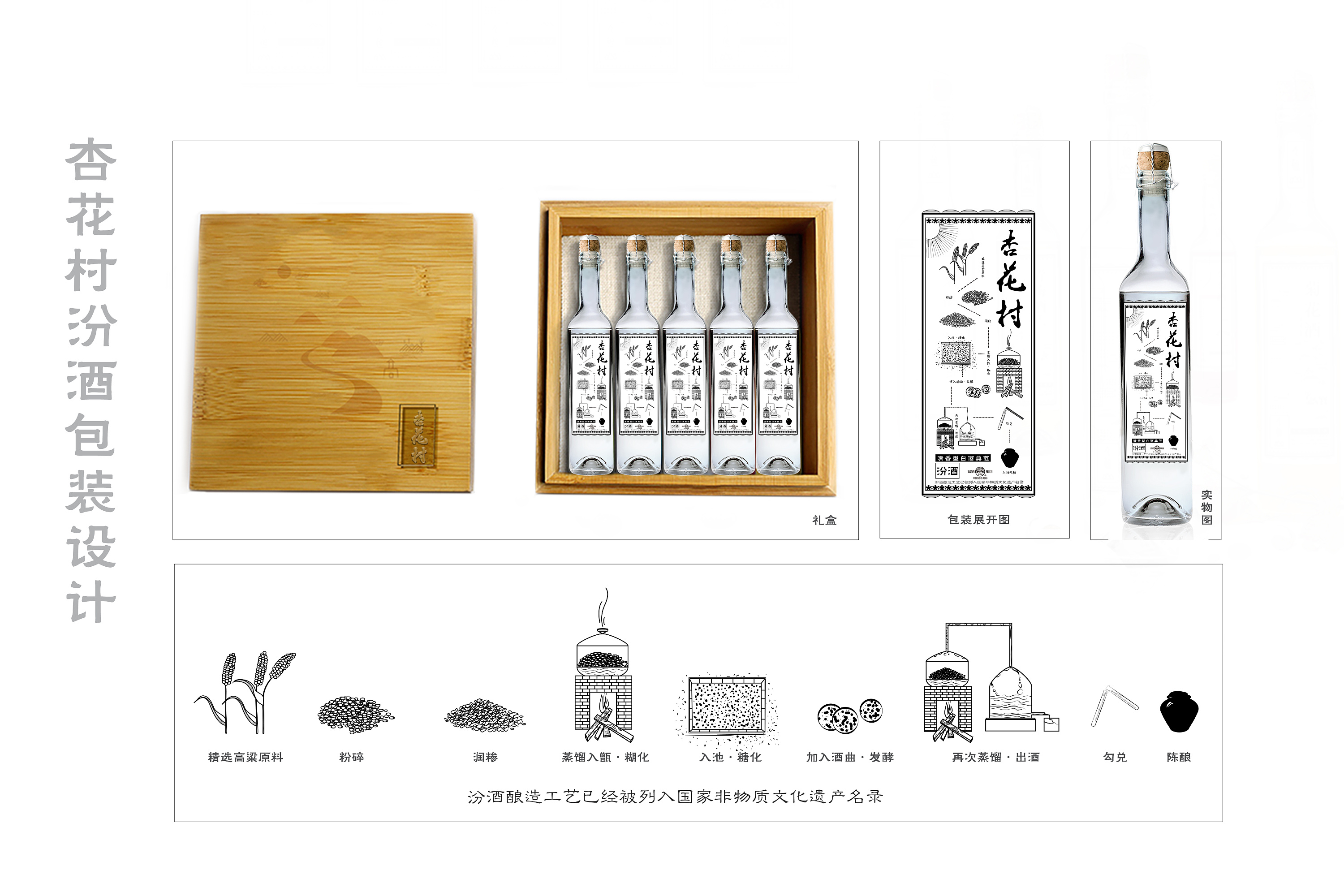 杏花村汾酒包装设计