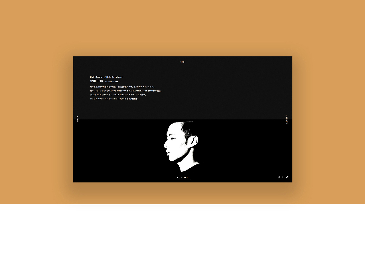 去界面化-日本Kazuma kurata官网设计赏析（图ZMTI1MjMyMzA4） - 企业官网 - 站酷设计师一番一站原创素材 - 站酷ZCOOL