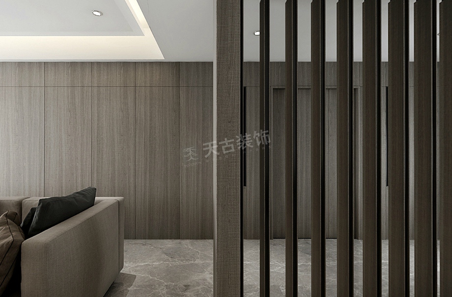 华宇旭辉御璟湖山装修,灰色调现代简约设计图