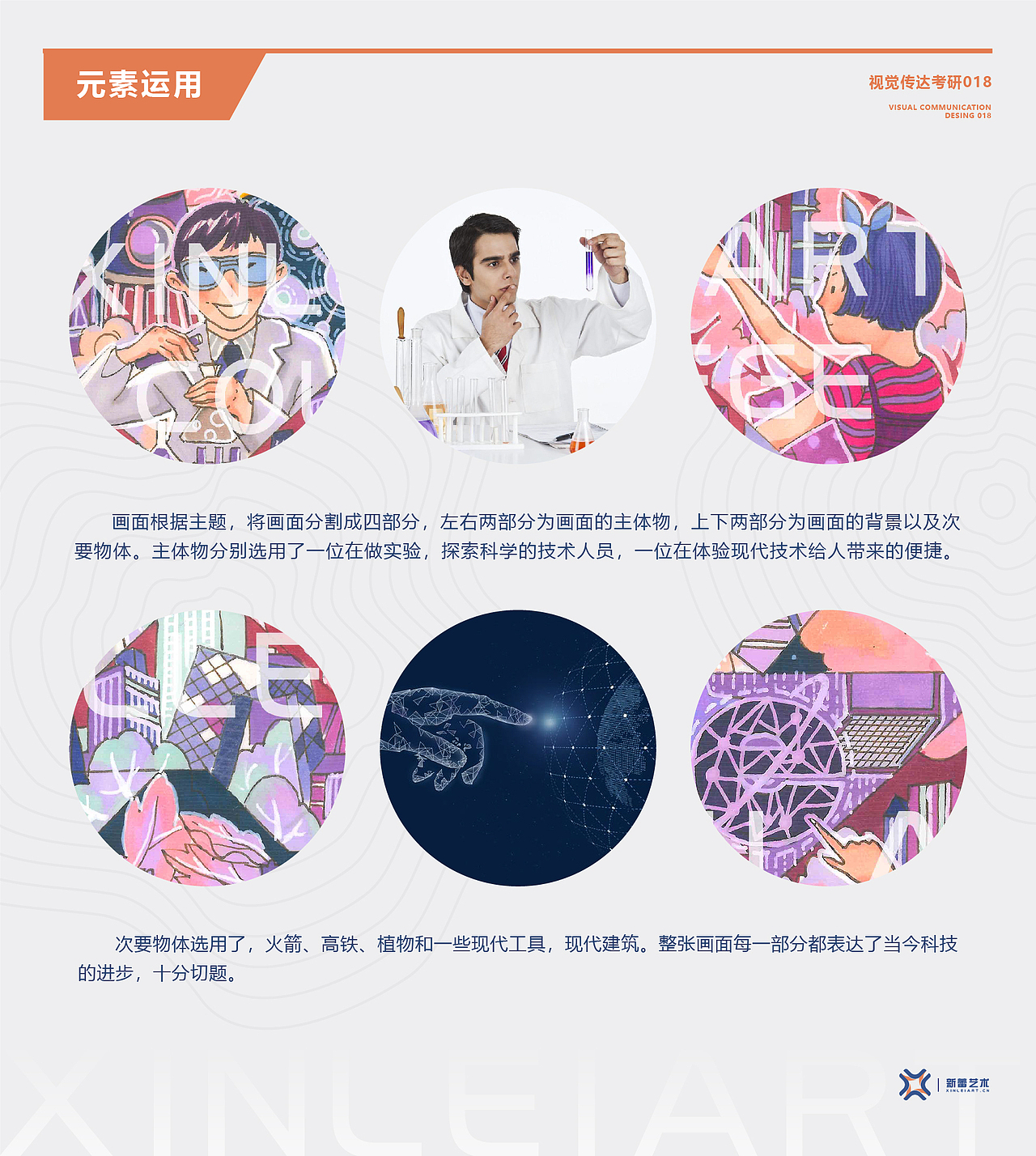 视觉传达设计考研高分手绘设计与分析