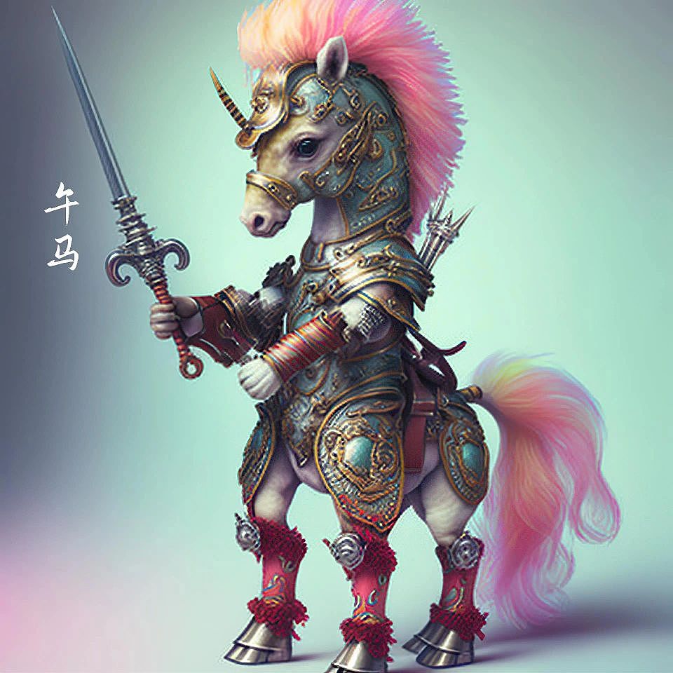 可爱12生肖小战士（图ZMzI0NTUyMDQ0） - AI作品 - 站酷设计师肖月白原创素材 - 站酷ZCOOL