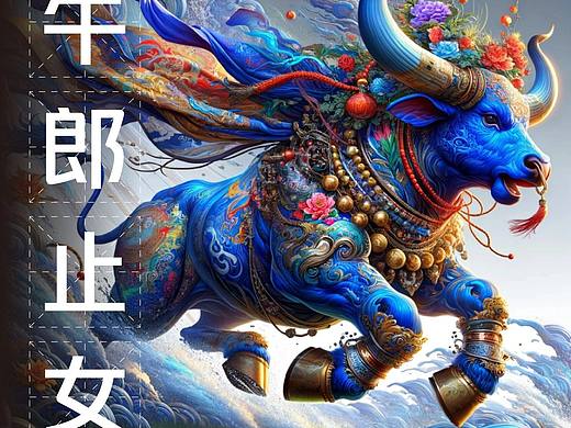 当生肖遇上了国潮｜Dall-E3